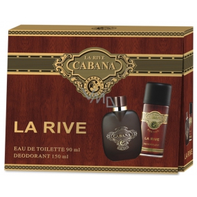 La Rive Cabana eau de toilette for men 90 ml + deodorant spray 150 ml, gift set