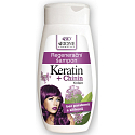 Bione Cosmetics Keratin & Quinine Regenerating Shampoo for All Hair Types 260 ml