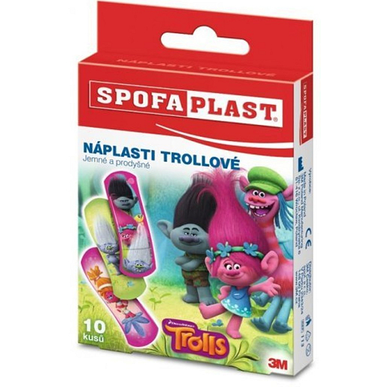 3M Spofaplast Troll patches for children 72 x 25 mm 10 pieces