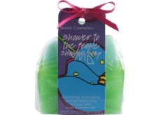 Bomb Cosmetics Lime and kiwi - Shower to the People Shower massage soap 140 g