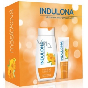 Indulona Marigold hand cream 85 ml + body lotion 250 ml, cosmetic set