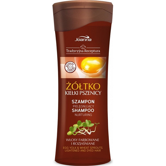 Joanna Traditional Yolk and wheat germ shampoo for hair 300 ml