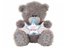 Me to You Teddy Bear 3 stars Happy Birthday 23 cm