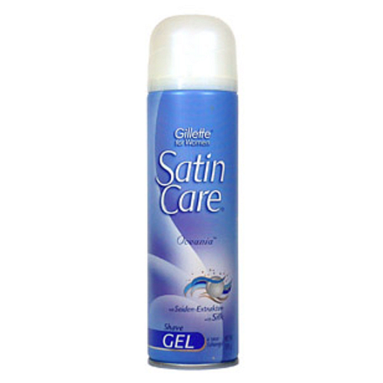 Gillette Satin Care Oceania shaving gel for women 200 ml