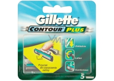 Gillette Contour Plus spare head 5 pieces