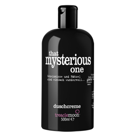 Treaclemoon The Mysterious One shower gel without silicones, parabens, black 500 ml