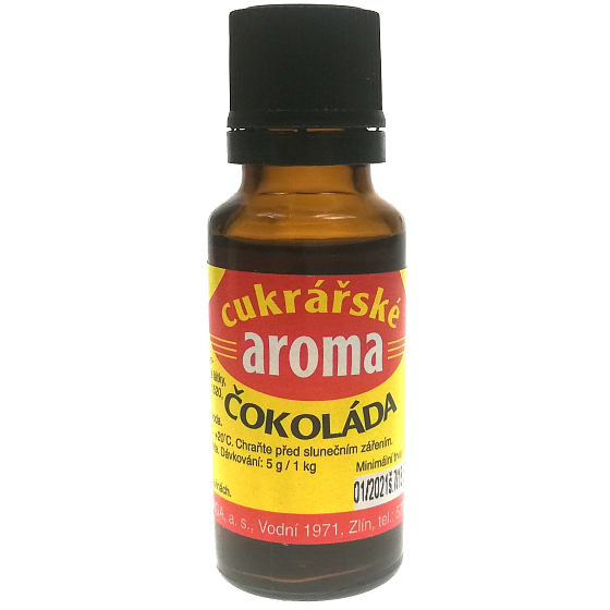 Aroma Chocolate Liqueur flavoring for pastries, beverages, ice creams, and confectionery products 20 ml