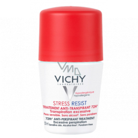 Vichy Stress Resist 72h deodorant antiperspirant roll-on against excessive sweating without alcohol unisex 50 ml