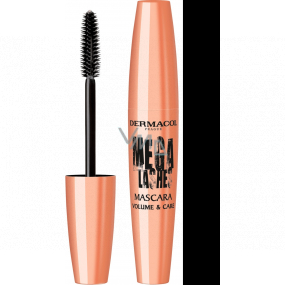 Dermacol Mega Lashes Volume & Care Mascara nourishing mascara 11.5 ml