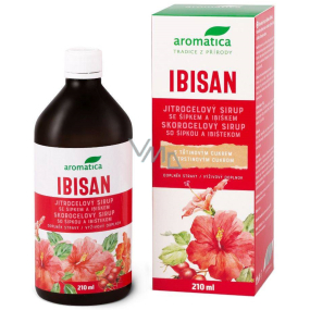 Aromatica Ibisan Plantain syrup has a beneficial effect on the respiratory tract 210 ml