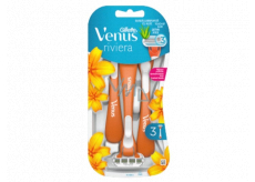 Gillette Venus Riviera ready razor 3 blades, 3 pieces for women