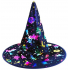 Rappa Halloween Witch hat with color pictures for adults 34 cm