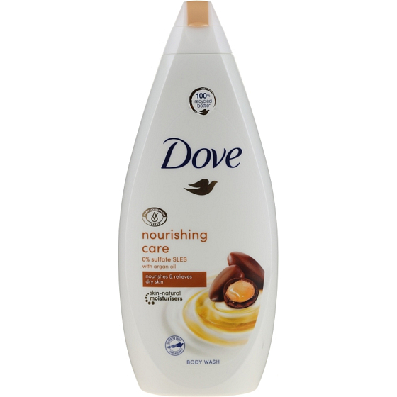 Dove Nourishing Care Argan Oil shower gel for women 250 ml