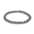 Spinel facet bracelet elastic natural stone, ball 5 mm / 16 - 17 cm