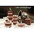 Lima Winter glitter Christmas fantasy aroma candle cylinder 60 x 120 mm 1 piece