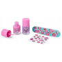 Martinelia Yummy nail polish 2 pieces + nail stickers + nail file, cosmetic set for children