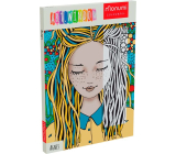 Monumi Teens Agnes creative picture to colour in frame 38,5 x 1,5 x 27 cm