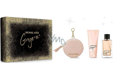 Michael Kors Gorgeous! perfumed water 100 ml + body lotion 100 ml + wallet, gift set for women