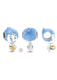 Charm Sterling silver 925 Disney Pixar Joy glow in the dark Memory Orb, bead on bracelet movie
