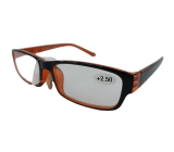 Berkeley Reading dioptric glasses +2.5 plastic black orange 1 piece MC2062