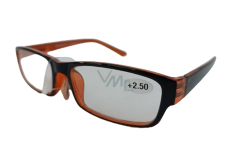 Berkeley Reading dioptric glasses +2.5 plastic black orange 1 piece MC2062
