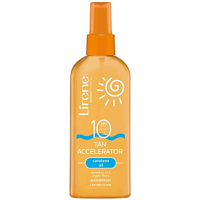 Lirene SC SPF10 Tanning Accelerator with Carotene Oil 150 ml