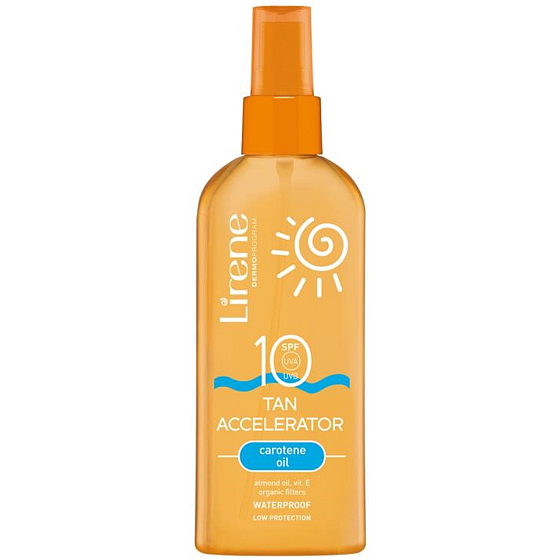 Lirene SC SPF10 Tanning Accelerator with Carotene Oil 150 ml