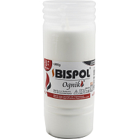 Bispol Cemetery Candle Ognik Paraffin, Burns 3 Days