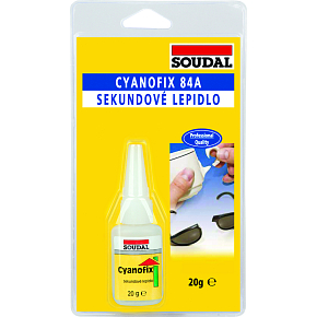 Soudal Cyanofix 84A Instant Adhesive, 20 g