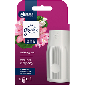 Glade ONE osvěžovač vzduchu Touch & Spray + náplň Relaxing Zen, 10ml