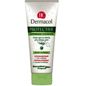 Dermacol Protective Gommage Cleanser Facial Cleansing Gel For Sensitive Skin