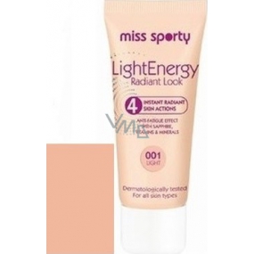 Miss Sports Light Energy makeup that glows 002 for normal and dry skin