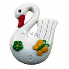 Color matte swan magnet