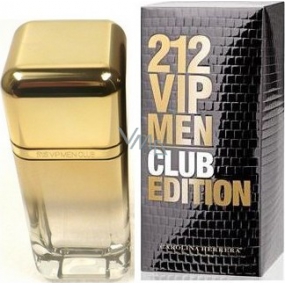 Carolina Herrera 212 VIP Club Edition Men Summer Eau de Toilette for Men 100 ml