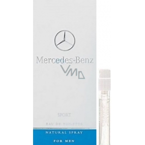 Mercedes-Benz Sport Eau de Toilette for men 1,5 ml with spray, vial