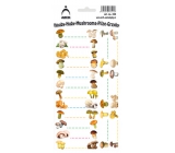 Arch Jar stickers Mushrooms 18 labels