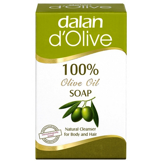 Dalan d Olive Oil with olive oil mini toilet soap for body and hair 25 g