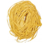 Raffia yellow colored bast for decoration 30 g
