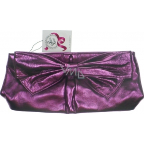 Nina Ricci metallic purple 27 x 13 x 6 cm