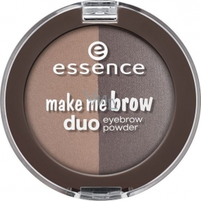 Essence Make Me Brow Duo Eyebrow Powder Eyebrow Powder 02 Mix It Brunette! 4 g
