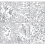 Creative coloring book butterflies and birds 6 motifs, 6 leaves 36.5 x 21.5 cm