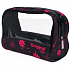 Albi Original Cosmetics bag with window Pink flowers 19 x 13 x 9 cm