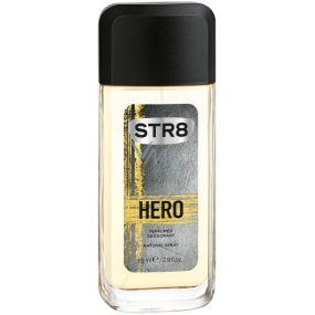 Str8 Hero perfumed deodorant glass for men 85 ml