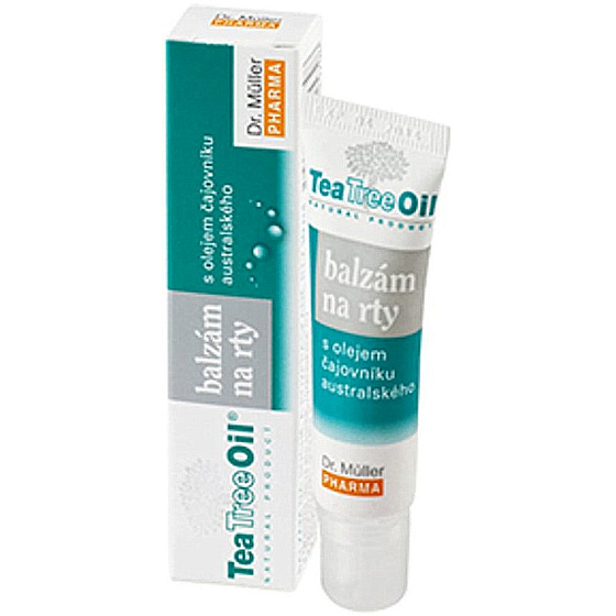 Dr. Müller Tea Tree Oil balm for dry and chapped lips 10 ml