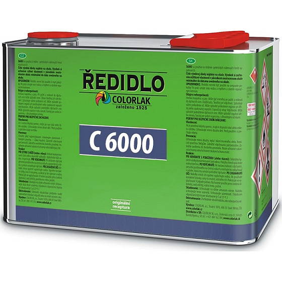 Colorlak Thinner C6000 for Nitrocellulose Coatings 4 l