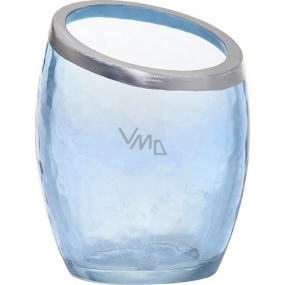 Yankee Candle Pearlescent Crackle votive candle candle blue 8 x 8 x 10 cm