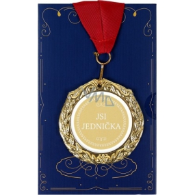 Albi Paper envelope card Medal card - You are number one W