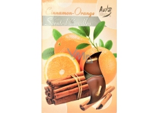TEAK CANDLES Aura Cinnamon-Orange 6pcs 1595