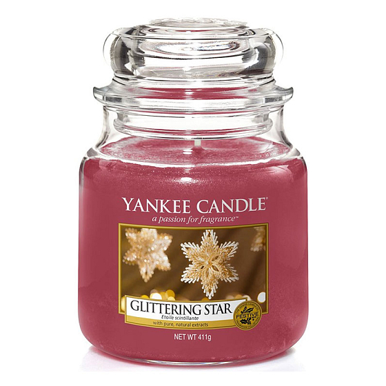 Yankee Candle Glittering Star Classic medium glass 411 g