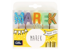 Albi Cake candles name - Marek, 2,5 cm